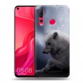 Дизайнерский пластиковый чехол для Huawei Nova 4 Луна