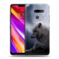 Дизайнерский пластиковый чехол для LG G8 ThinQ Луна