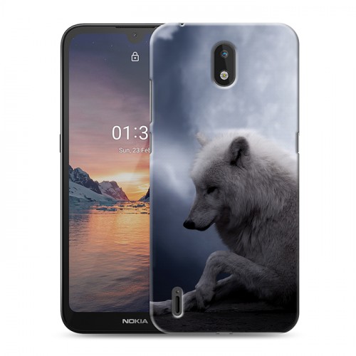 Дизайнерский силиконовый чехол для Nokia 1.3 Луна