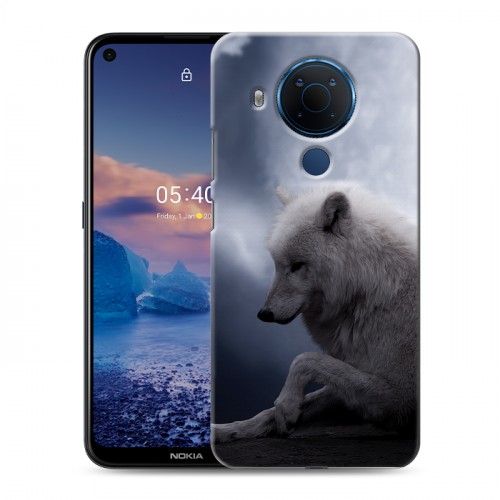 Дизайнерский силиконовый чехол для Nokia 5.4 Луна