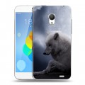 Дизайнерский силиконовый чехол для  Meizu MX3 Луна