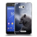 Дизайнерский пластиковый чехол для Sony Xperia E4g Луна