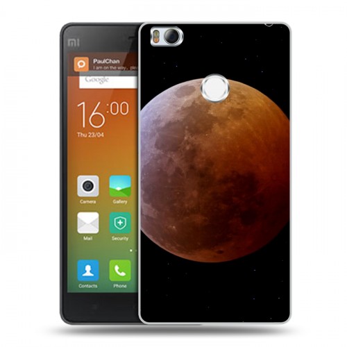 Дизайнерский пластиковый чехол для Xiaomi Mi4S Марс
