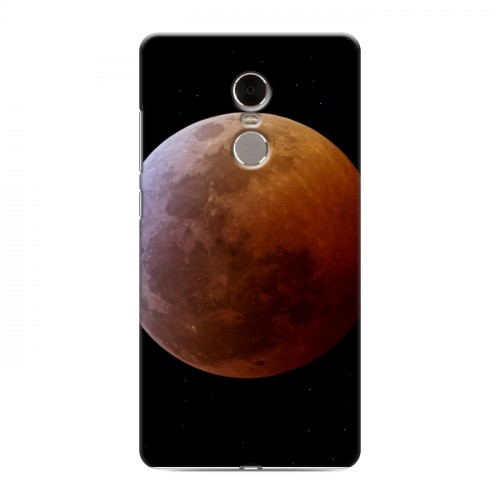 Дизайнерский силиконовый чехол для Xiaomi RedMi Note 4 Марс