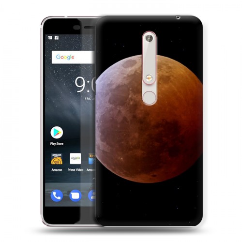 Дизайнерский пластиковый чехол для Nokia 6 (2018) Марс