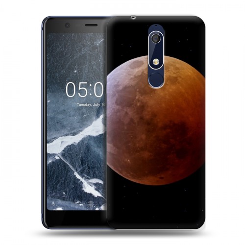 Дизайнерский пластиковый чехол для Nokia 5.1 Марс