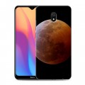 Дизайнерский силиконовый с усиленными углами чехол для Xiaomi RedMi 8A Марс