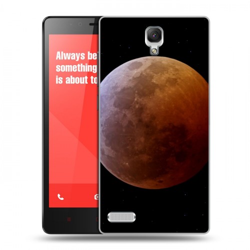 Дизайнерский пластиковый чехол для Xiaomi RedMi Note Марс