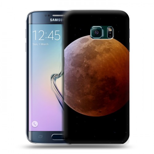 Дизайнерский пластиковый чехол для Samsung Galaxy S6 Edge Марс
