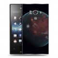 Дизайнерский пластиковый чехол для Sony Xperia acro S Марс