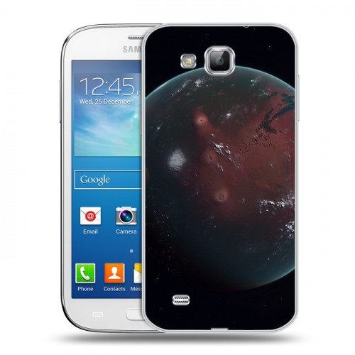 Дизайнерский пластиковый чехол для Samsung Galaxy Premier Марс