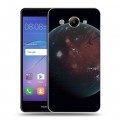 Дизайнерский пластиковый чехол для Huawei Y3 (2017) Марс