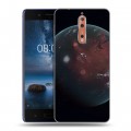 Дизайнерский пластиковый чехол для Nokia 8 Марс