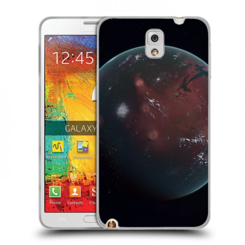 Дизайнерский пластиковый чехол для Samsung Galaxy Note 3 Марс