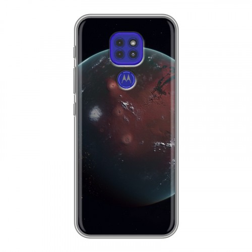 Дизайнерский силиконовый чехол для Motorola Moto G9 Play Марс