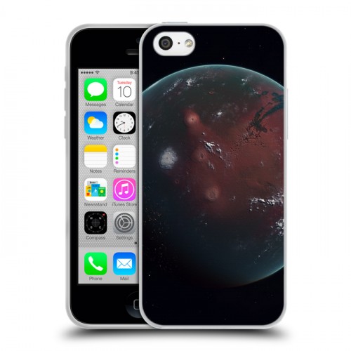 Дизайнерский пластиковый чехол для Iphone 5c Марс