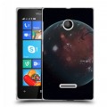 Дизайнерский пластиковый чехол для Microsoft Lumia 435 Марс