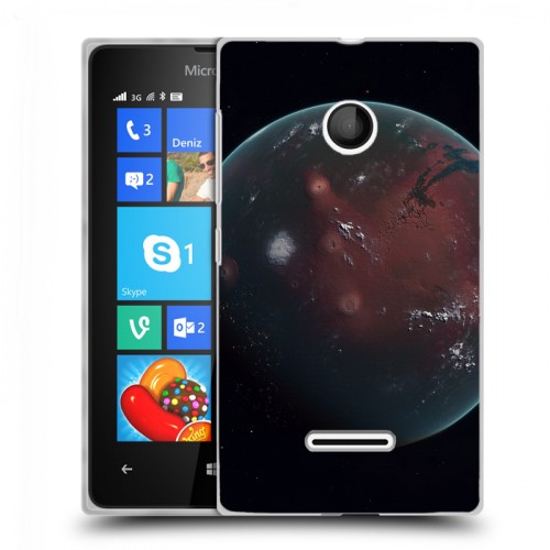 Дизайнерский пластиковый чехол для Microsoft Lumia 435 Марс