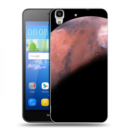 Дизайнерский пластиковый чехол для Huawei Y6 Марс