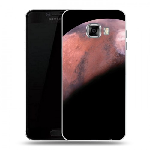 Дизайнерский пластиковый чехол для Samsung Galaxy C5 Марс