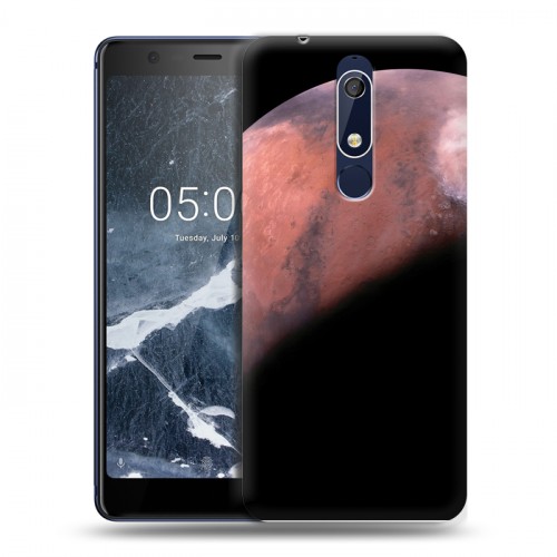 Дизайнерский пластиковый чехол для Nokia 5.1 Марс