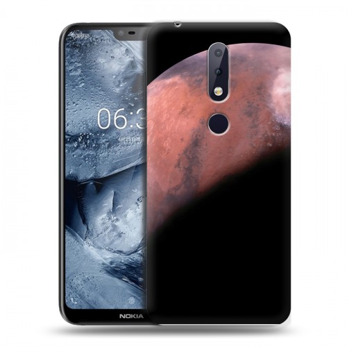 Дизайнерский силиконовый чехол для Nokia 6.1 Plus Марс