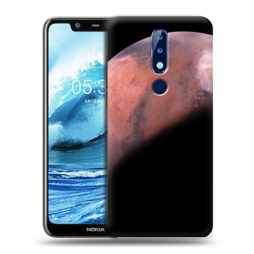 Дизайнерский силиконовый чехол для Nokia 5.1 Plus Марс