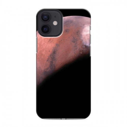 Дизайнерский силиконовый с усиленными углами чехол для Iphone 12 Mini Марс