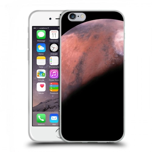 Дизайнерский пластиковый чехол для Iphone 6/6s Марс