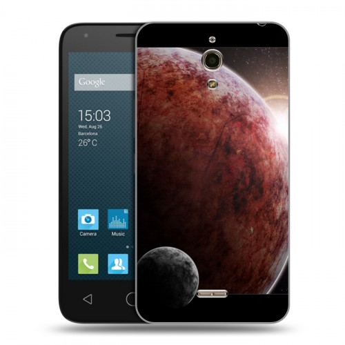 Дизайнерский силиконовый чехол для Alcatel One Touch Pixi 4 (6) Марс