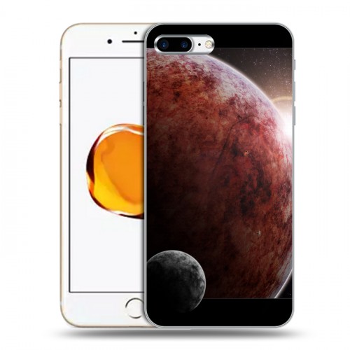 Дизайнерский силиконовый чехол для Iphone 7 Plus / 8 Plus Марс