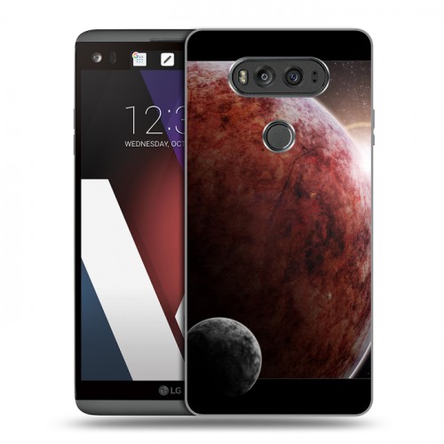 Дизайнерский пластиковый чехол для LG V20 Марс