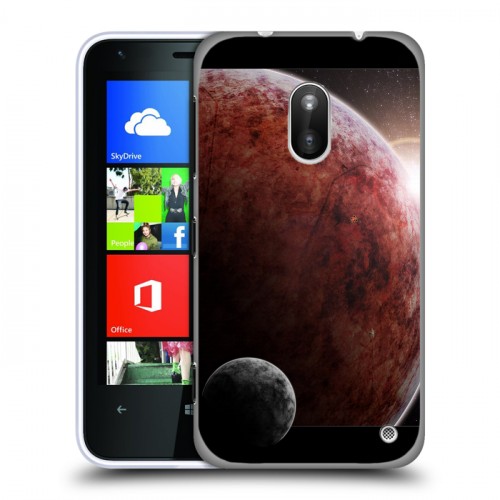Дизайнерский пластиковый чехол для Nokia Lumia 620 Марс