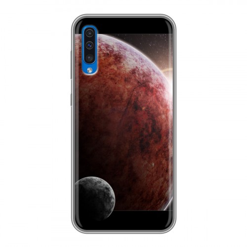 Дизайнерский силиконовый чехол для Samsung Galaxy A50 Марс