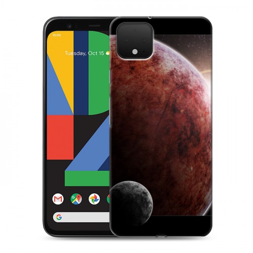 Дизайнерский пластиковый чехол для Google Pixel 4 XL Марс