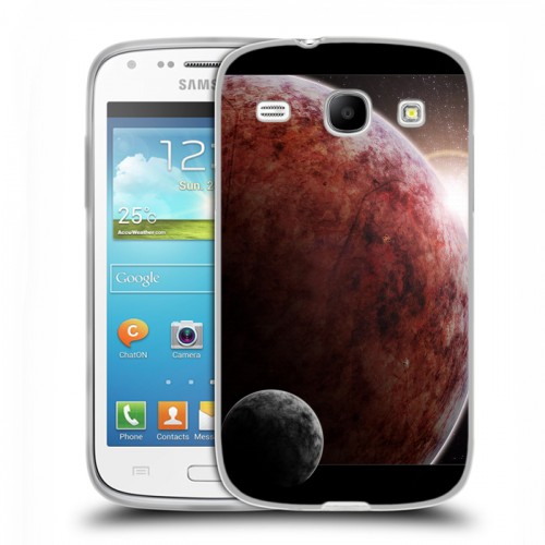 Дизайнерский силиконовый чехол для Samsung Galaxy Core Марс