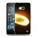 Дизайнерский пластиковый чехол для Microsoft Lumia 550 Астероид