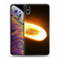 Дизайнерский силиконовый чехол для Iphone Xs Max Астероид