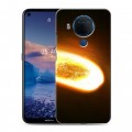 Дизайнерский силиконовый чехол для Nokia 5.4 Астероид