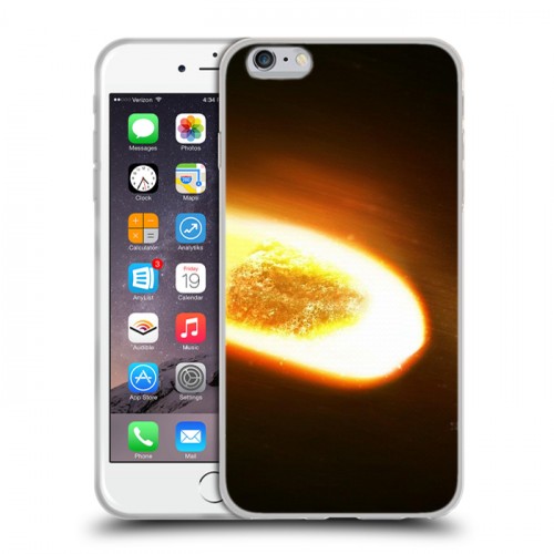 Дизайнерский силиконовый чехол для Iphone 6 Plus/6s Plus Астероид