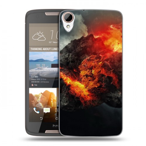 Дизайнерский пластиковый чехол для HTC Desire 828 Астероид