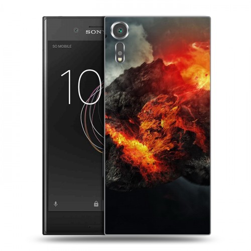 Дизайнерский пластиковый чехол для Sony Xperia XZs Астероид