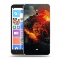 Дизайнерский пластиковый чехол для Nokia Lumia 1320 Астероид