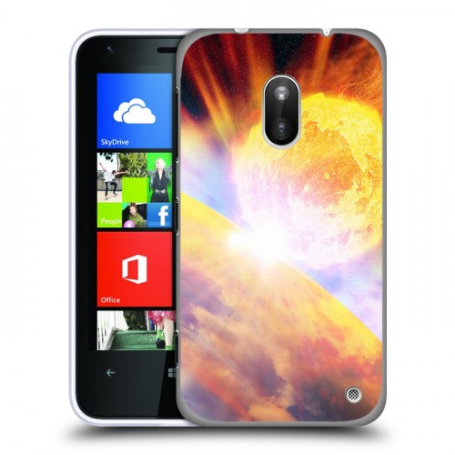 Дизайнерский пластиковый чехол для Nokia Lumia 620 Астероид