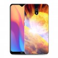 Дизайнерский силиконовый с усиленными углами чехол для Xiaomi RedMi 8A Астероид