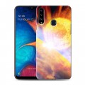 Дизайнерский пластиковый чехол для Samsung Galaxy A20s Астероид