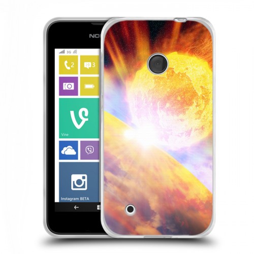 Дизайнерский пластиковый чехол для Nokia Lumia 530 Астероид