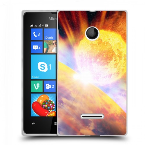 Дизайнерский пластиковый чехол для Microsoft Lumia 435 Астероид