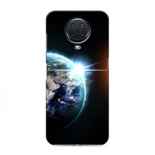 Дизайнерский силиконовый с усиленными углами чехол для Nokia G20 Астероид