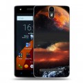 Дизайнерский силиконовый чехол для Wileyfox Storm Астероид